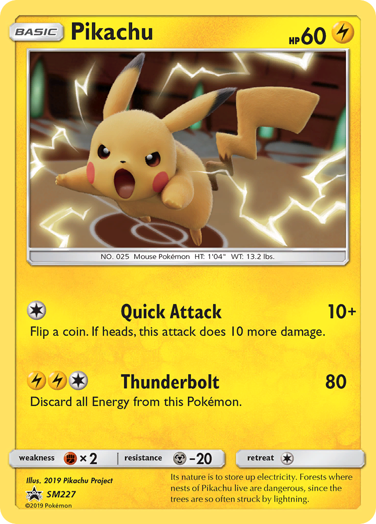 Pikachu (SM227) [Sun & Moon: Black Star Promos] | Fandemonia Ltd