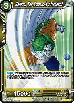 Zarbon, The Emperor's Attendant (BT1-101) [Galactic Battle] | Fandemonia Ltd