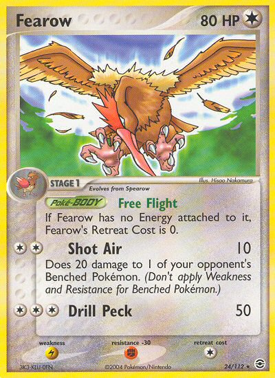 Fearow (24/112) [EX: FireRed & LeafGreen] | Fandemonia Ltd