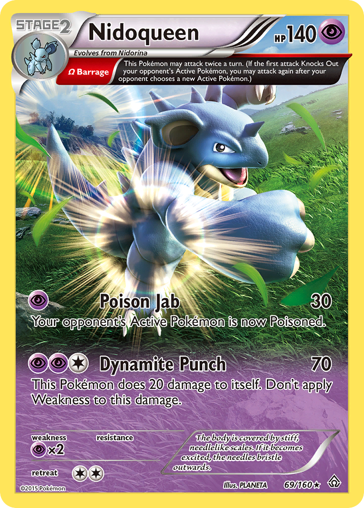 Nidoqueen (69/160) [XY: Primal Clash] | Fandemonia Ltd