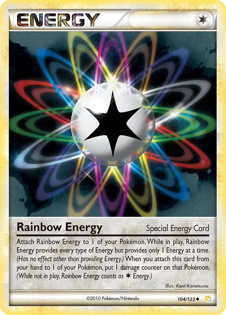 Rainbow Energy (104/123) [HeartGold & SoulSilver: Base Set] | Fandemonia Ltd