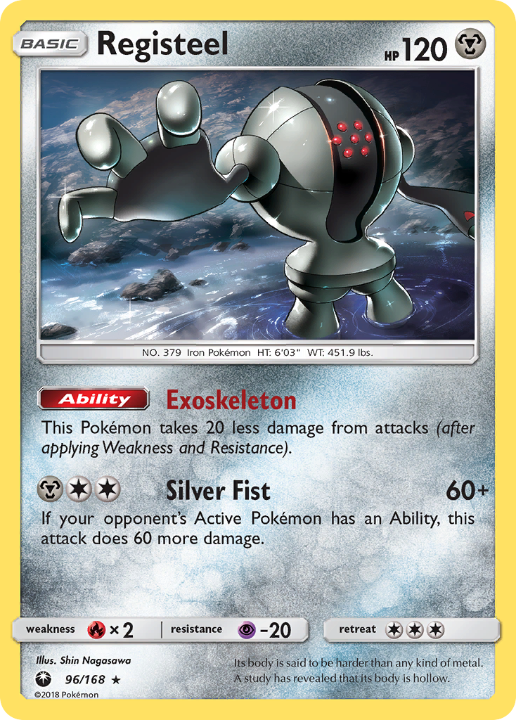 Registeel (96/168) [Sun & Moon: Celestial Storm] | Fandemonia Ltd