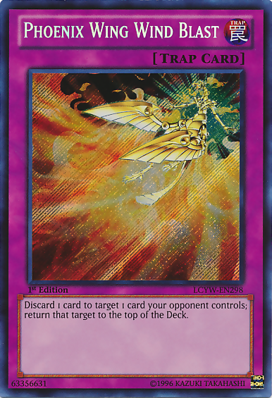 Phoenix Wing Wind Blast [LCYW-EN298] Secret Rare | Fandemonia Ltd