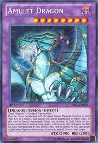 Amulet Dragon [DRLG-EN003] Secret Rare | Fandemonia Ltd