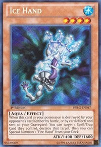 Ice Hand [DRLG-EN047] Secret Rare | Fandemonia Ltd