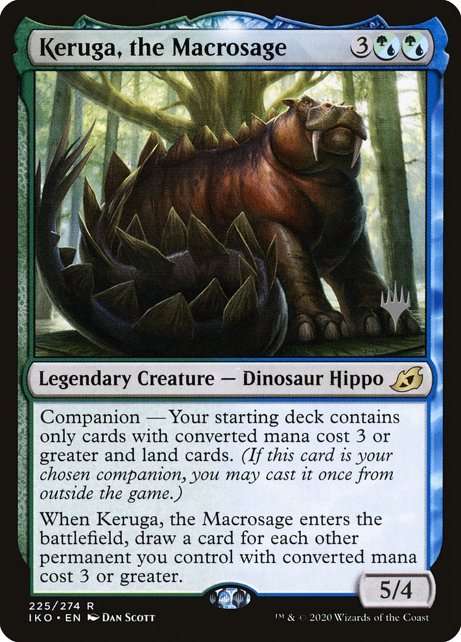 Keruga, the Macrosage (Promo Pack) [Ikoria: Lair of Behemoths Promos] | Fandemonia Ltd