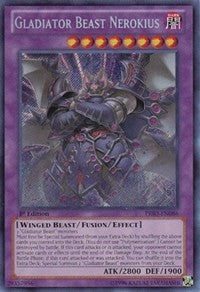 Gladiator Beast Nerokius [PRIO-EN086] Secret Rare | Fandemonia Ltd