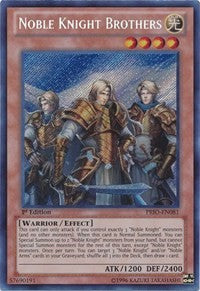 Noble Knight Brothers [PRIO-EN081] Secret Rare | Fandemonia Ltd