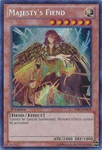 Majesty's Fiend [PRIO-EN034] Secret Rare | Fandemonia Ltd