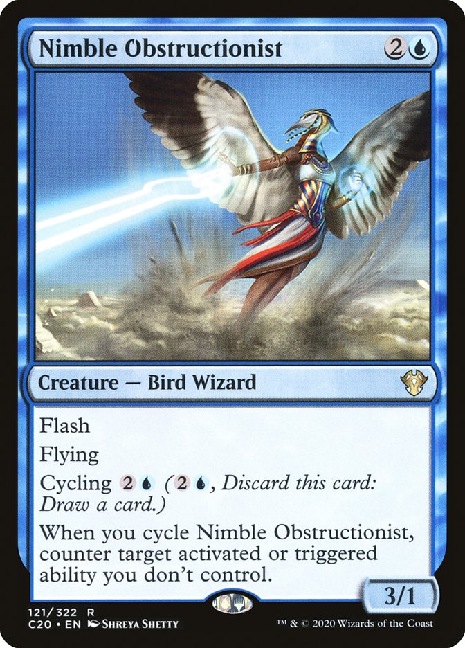 Nimble Obstructionist [Commander 2020] | Fandemonia Ltd