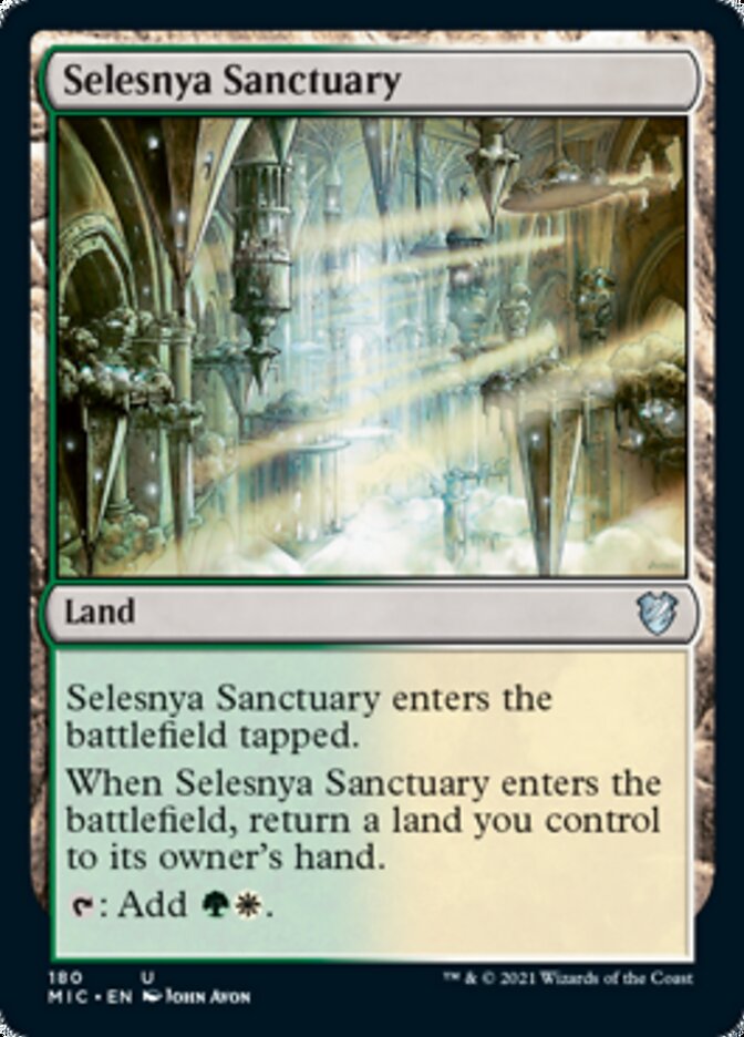 Selesnya Sanctuary [Innistrad: Midnight Hunt Commander] | Fandemonia Ltd