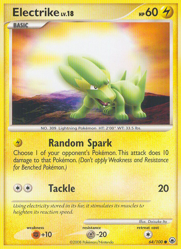 Electrike (64/100) [Diamond & Pearl: Majestic Dawn] | Fandemonia Ltd