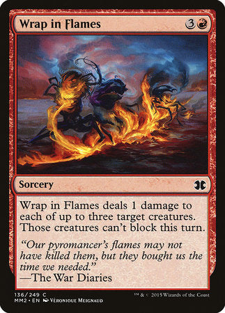 Wrap in Flames [Modern Masters 2015] | Fandemonia Ltd