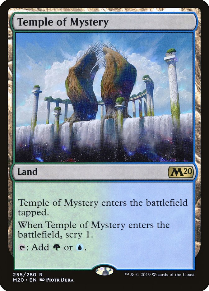 Temple of Mystery [Core Set 2020] | Fandemonia Ltd