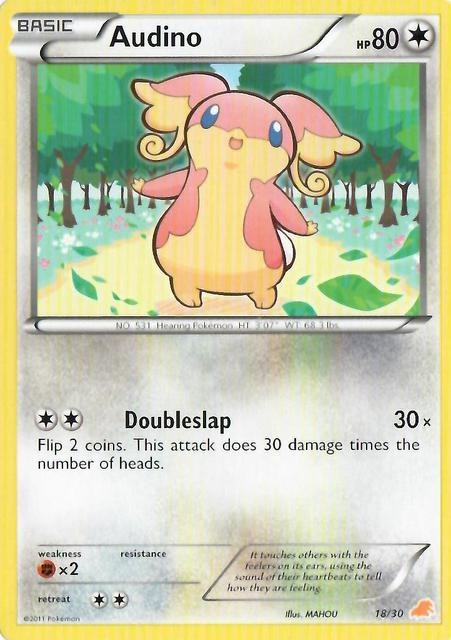 Audino (18/30) [Black & White: Trainer Kit - Excadrill] | Fandemonia Ltd