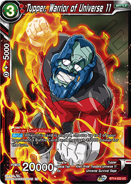 Tupper, Warrior of Universe 11 (BT14-022) [Cross Spirits] | Fandemonia Ltd