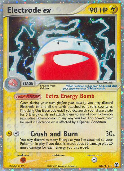 Electrode ex (107/112) [EX: FireRed & LeafGreen] | Fandemonia Ltd