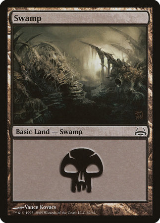 Swamp (62) [Duel Decks: Divine vs. Demonic] | Fandemonia Ltd