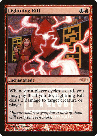 Lightning Rift [Friday Night Magic 2004] | Fandemonia Ltd