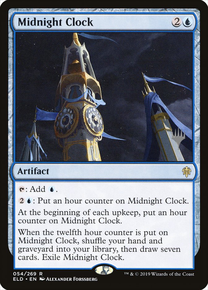 Midnight Clock (Promo Pack) [Throne of Eldraine Promos] | Fandemonia Ltd