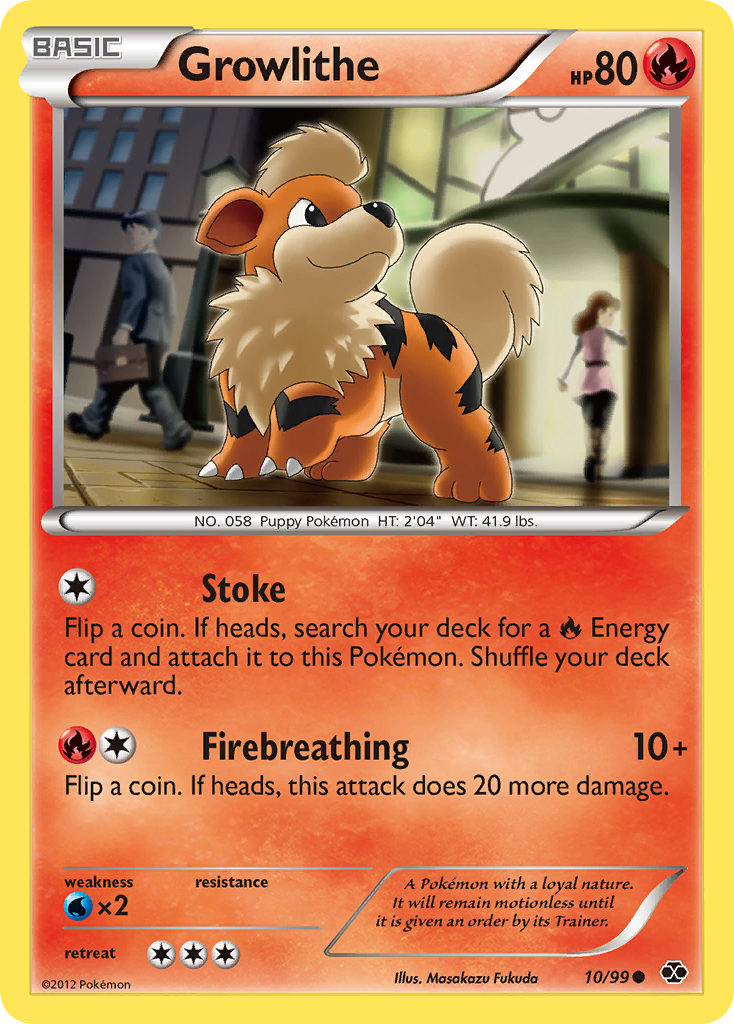 Growlithe (10/99) [Black & White: Next Destinies] | Fandemonia Ltd