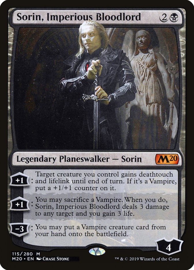 Sorin, Imperious Bloodlord [Core Set 2020] | Fandemonia Ltd