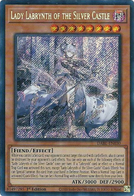 Lady Labrynth of the Silver Castle [DABL-EN030] Secret Rare | Fandemonia Ltd