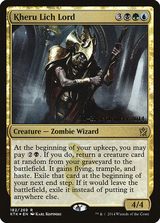 Kheru Lich Lord [Khans of Tarkir Promos] | Fandemonia Ltd