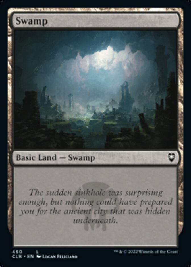 Swamp (460) [Commander Legends: Battle for Baldur's Gate] | Fandemonia Ltd