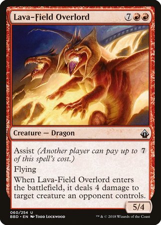 Lava-Field Overlord [Battlebond] | Fandemonia Ltd