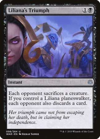 Liliana's Triumph [War of the Spark] | Fandemonia Ltd