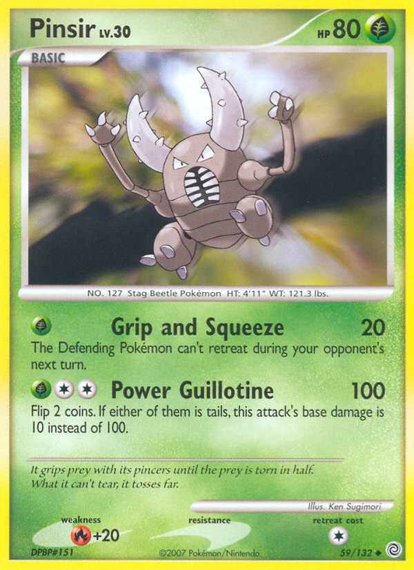 Pinsir (59/132) [Diamond & Pearl: Secret Wonders] | Fandemonia Ltd