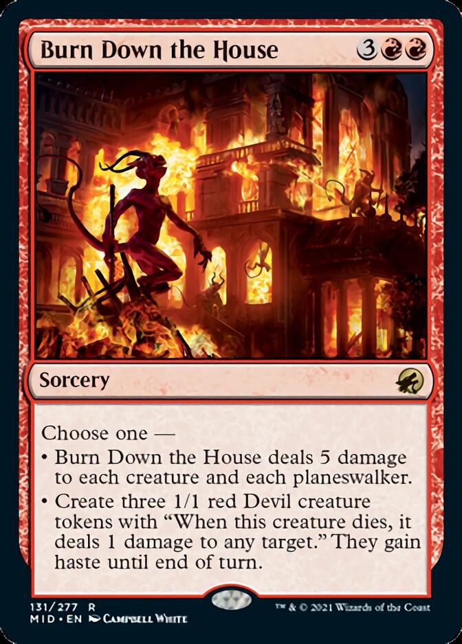 Burn Down the House [Innistrad: Midnight Hunt] | Fandemonia Ltd