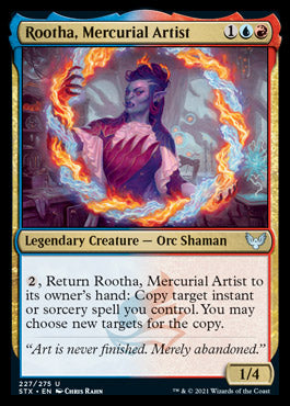 Rootha, Mercurial Artist [Strixhaven: School of Mages] | Fandemonia Ltd