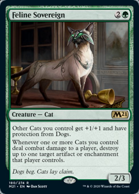 Feline Sovereign [Core Set 2021] | Fandemonia Ltd