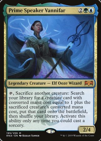 Prime Speaker Vannifar [Ravnica Allegiance] | Fandemonia Ltd