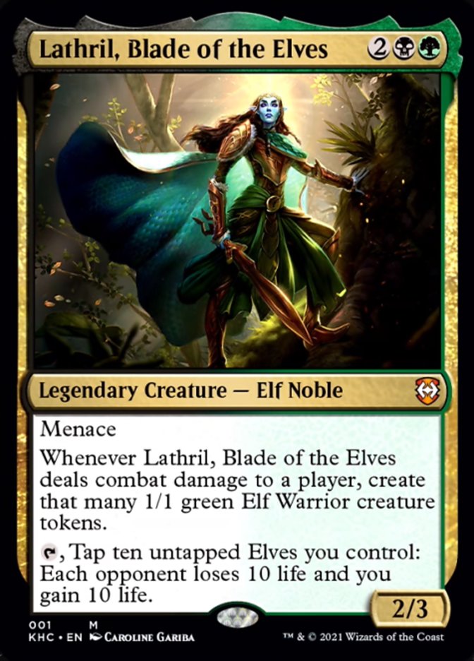 Lathril, Blade of the Elves [Kaldheim Commander] | Fandemonia Ltd