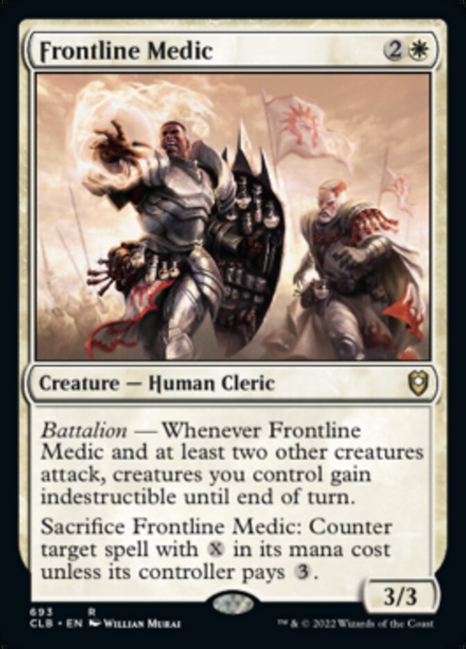 Frontline Medic [Commander Legends: Battle for Baldur's Gate] | Fandemonia Ltd