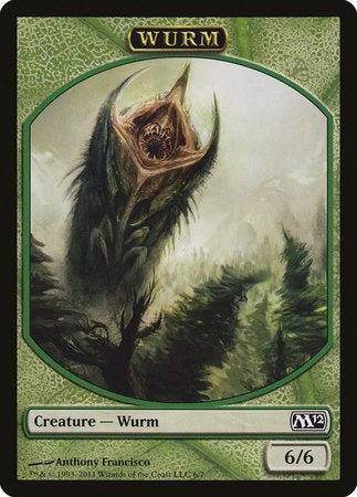 Wurm Token [Magic 2012 Tokens] | Fandemonia Ltd