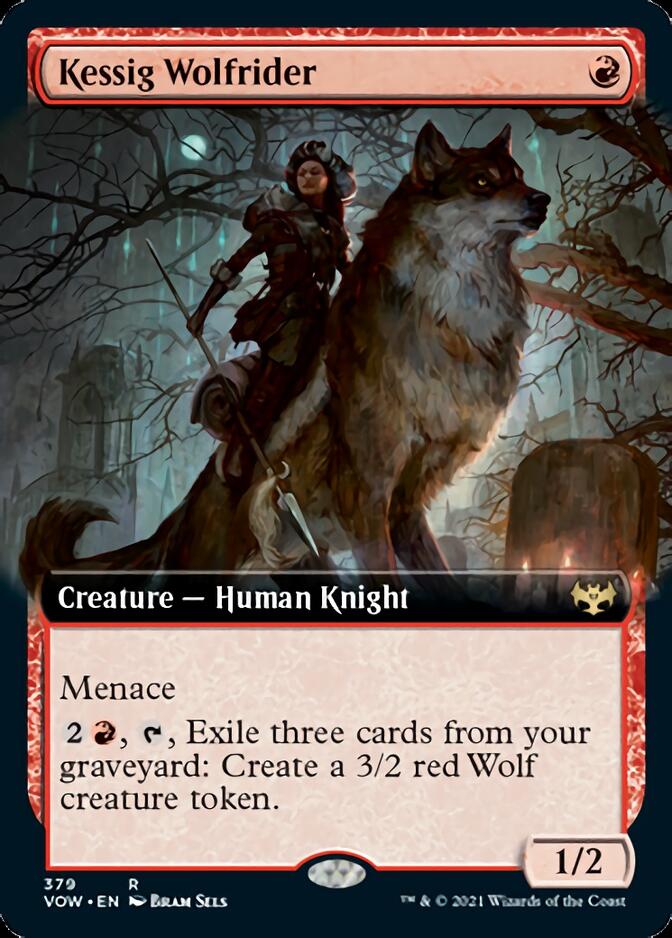 Kessig Wolfrider (Extended) [Innistrad: Crimson Vow] | Fandemonia Ltd