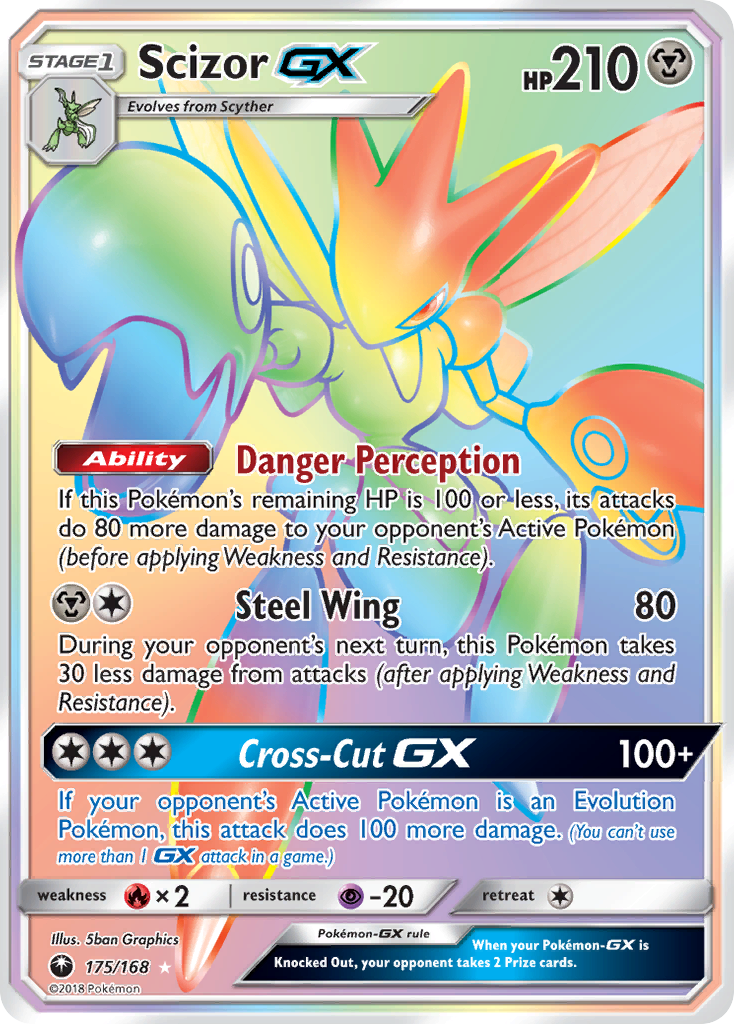 Scizor GX (175/168) [Sun & Moon: Celestial Storm] | Fandemonia Ltd