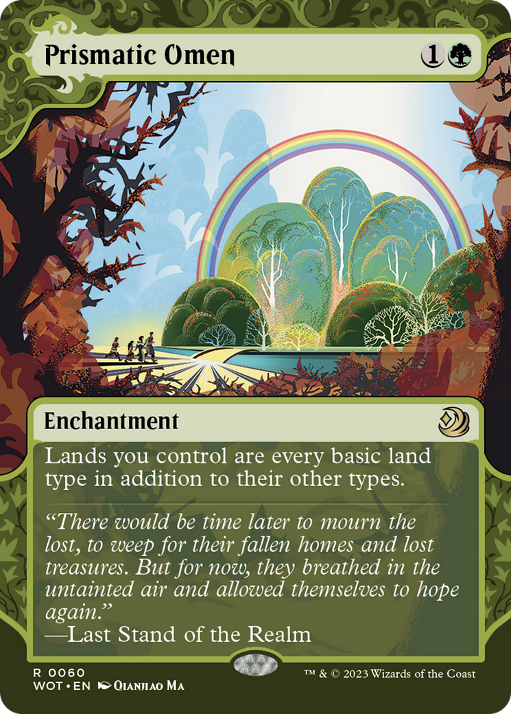 Prismatic Omen [Wilds of Eldraine: Enchanting Tales] | Fandemonia Ltd