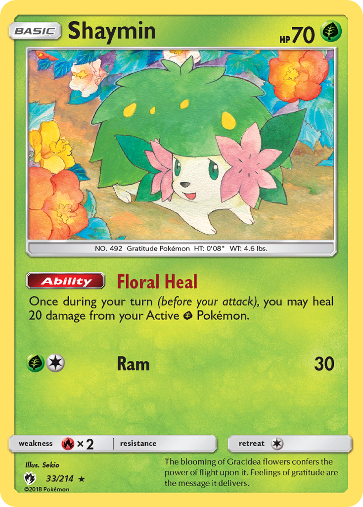 Shaymin (33/214) [Sun & Moon: Lost Thunder] | Fandemonia Ltd