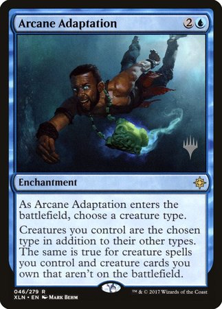 Arcane Adaptation [Ixalan Promos] | Fandemonia Ltd