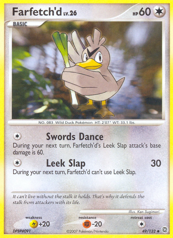 Farfetch'd (49/132) [Diamond & Pearl: Secret Wonders] | Fandemonia Ltd