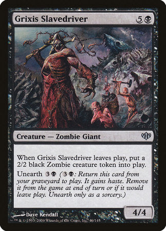 Grixis Slavedriver [Conflux] | Fandemonia Ltd