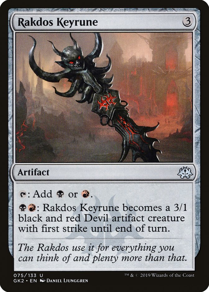 Rakdos Keyrune [Ravnica Allegiance Guild Kit] | Fandemonia Ltd