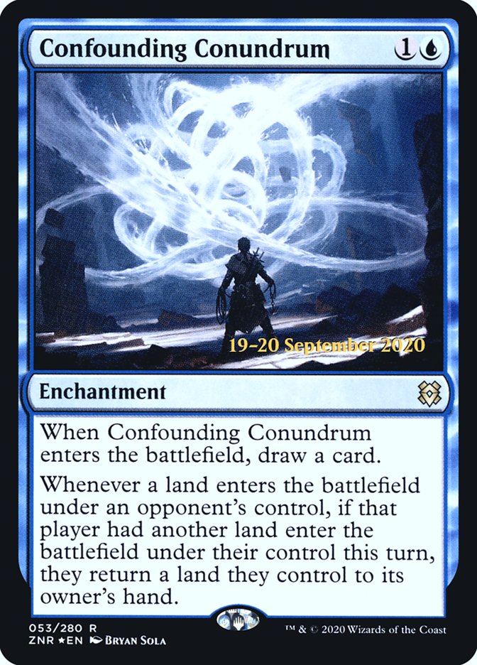 Confounding Conundrum  [Zendikar Rising Prerelease Promos] | Fandemonia Ltd