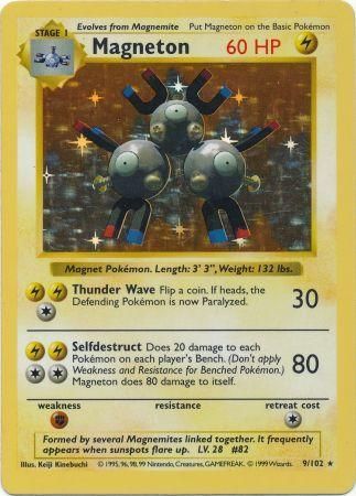 Magneton (9/102) [Base Set Shadowless Unlimited] | Fandemonia Ltd