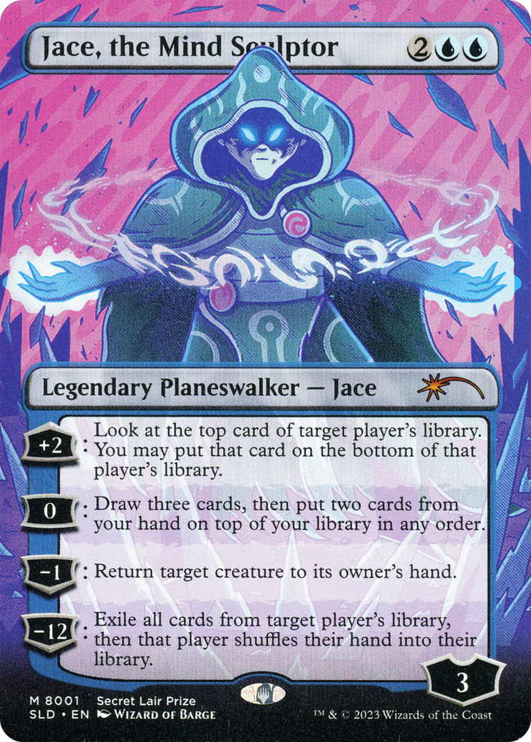 Jace, the Mind Sculptor (Borderless) [Secret Lair Drop Promos] | Fandemonia Ltd